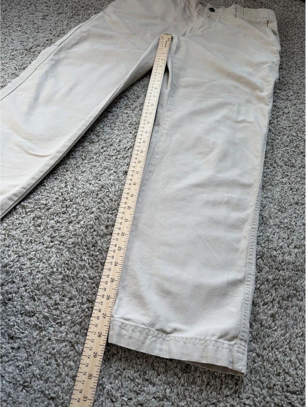 Columbia Sportswear Men’s Khaki Cargo Pants 32x29 Outdoorsy Hiking